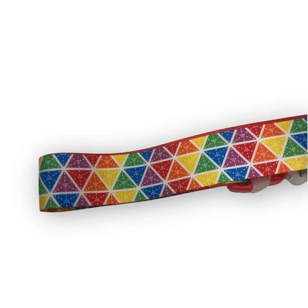 Travelon Luggage Strap 12132 Rainbow Print Preowned